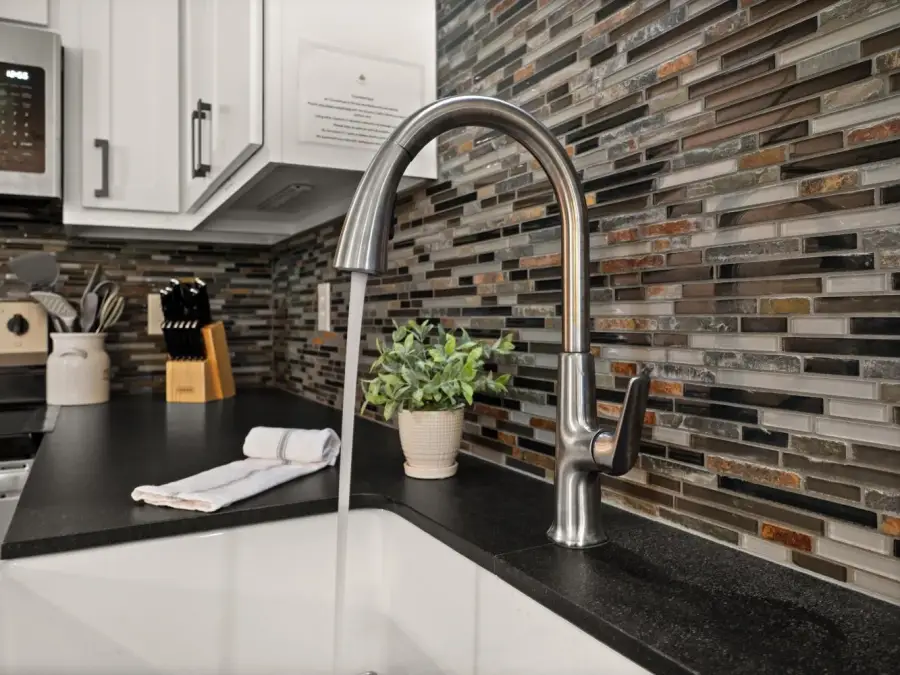 We got electricity, indoor bathrooms, and fresh running water! We got electricity, indoor bathrooms, and fresh running water!