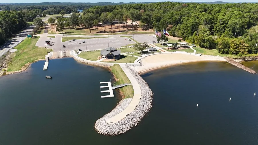 Overhead view of Pendleton Park Recreational Area Overhead view of Pendleton Park Recreational Area